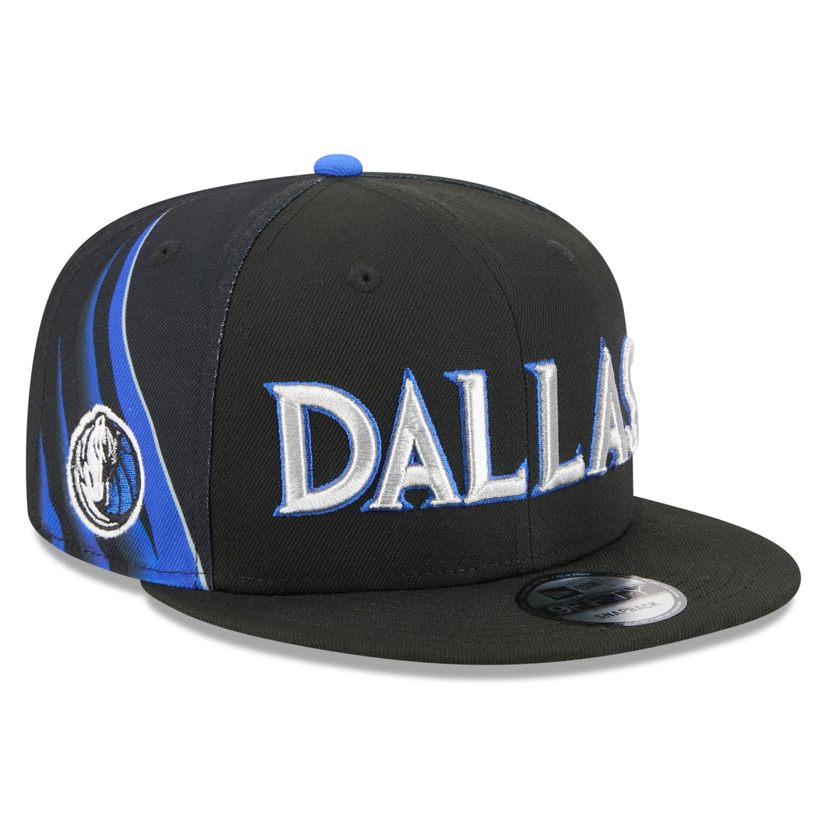 Men's Dallas Mavericks New Era Black 2025/26 City Edition 9FIFTY Snapback Hat