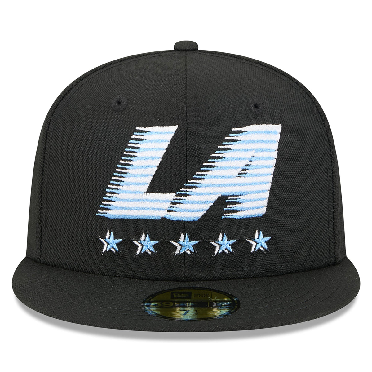 Men's LA Clippers New Era Black 2025/26 City Edition Alternate 59FIFTY Fitted Hat