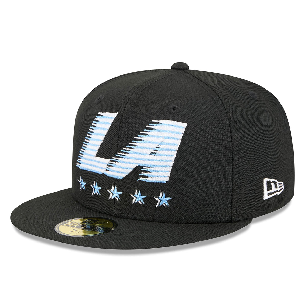Men's LA Clippers New Era Black 2025/26 City Edition Alternate 59FIFTY Fitted Hat