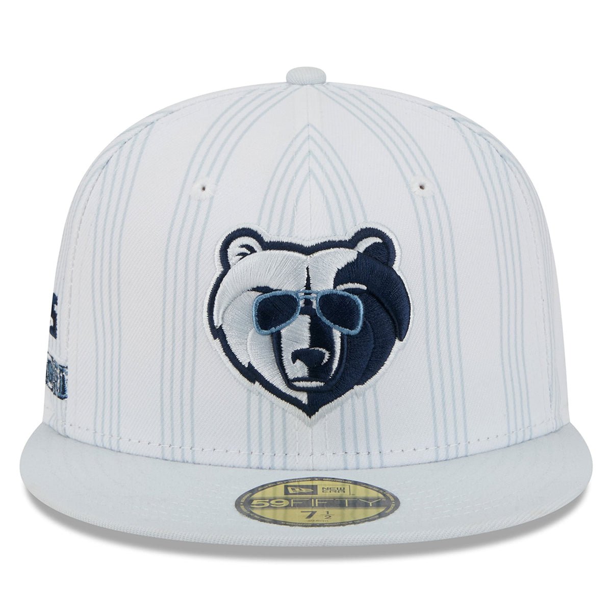 Men's Memphis Grizzlies New Era White 2025/26 City Edition Alternate 59FIFTY Fitted Hat