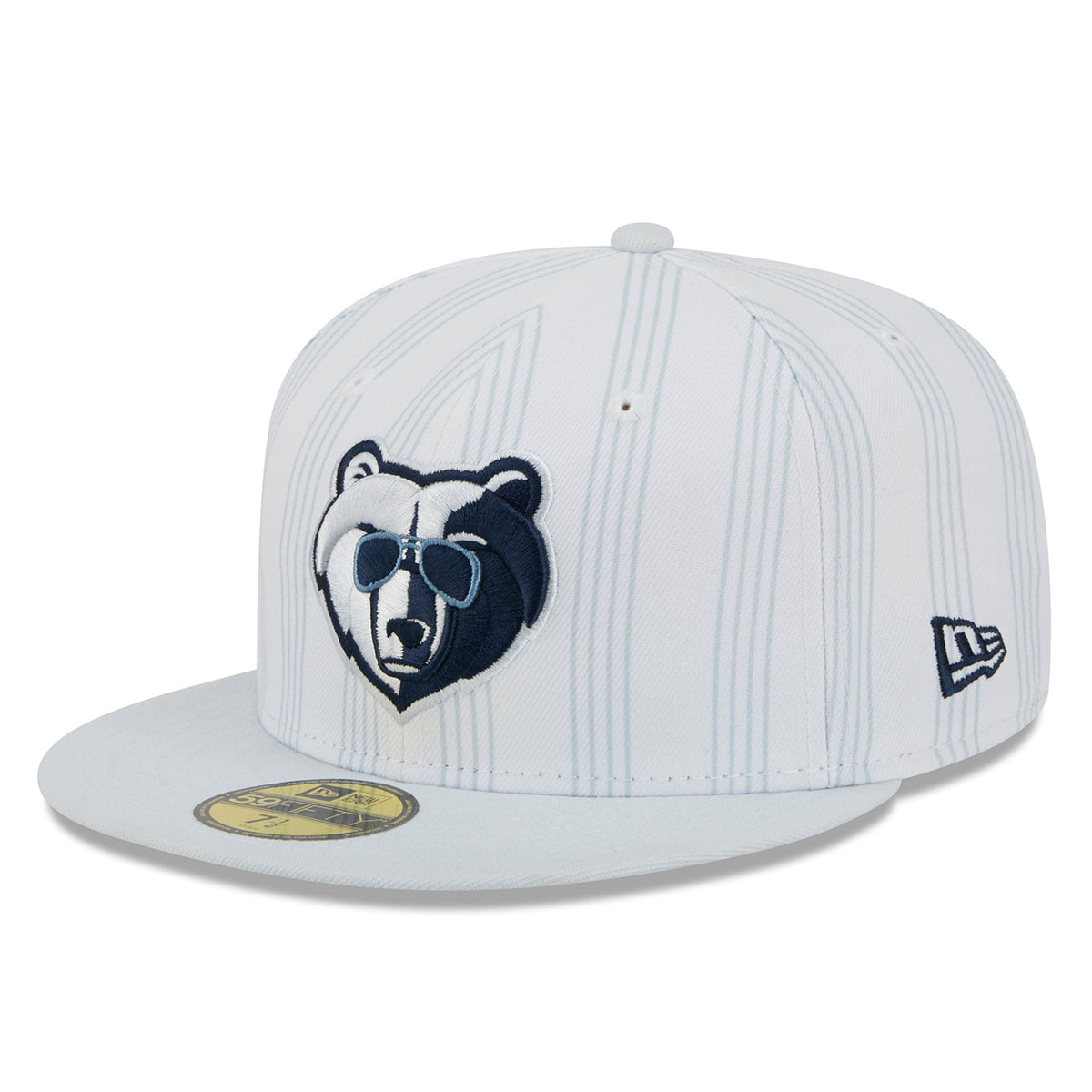 Men's Memphis Grizzlies New Era White 2025/26 City Edition Alternate 59FIFTY Fitted Hat