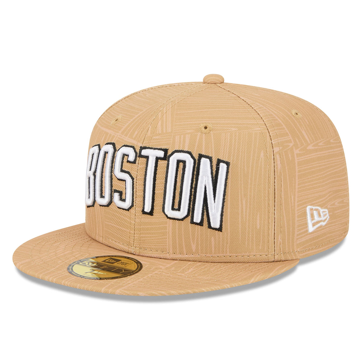 Men's Boston Celtics New Era Gold 2025/26 City Edition Alternate 59FIFTY Fitted Hat