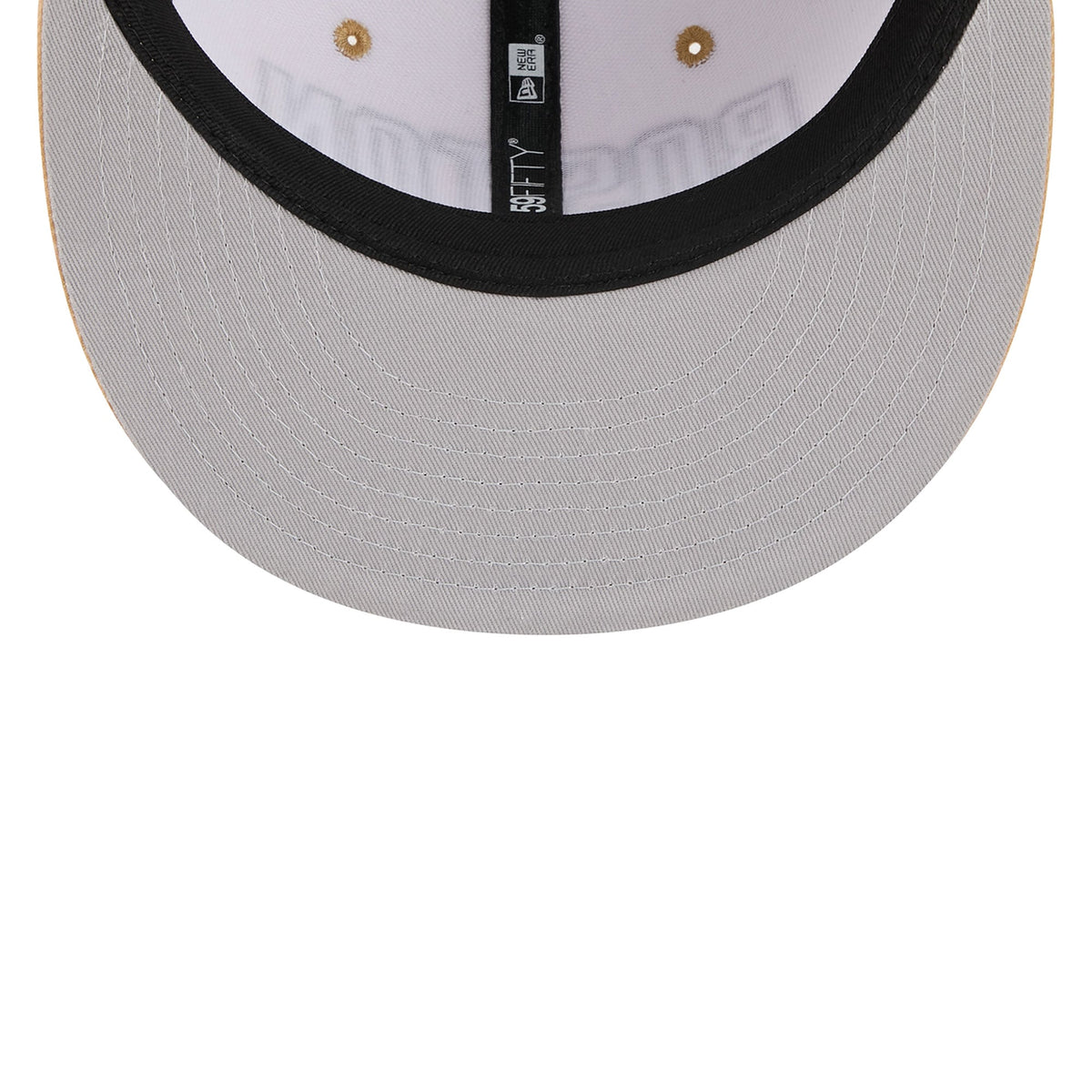 Men's Boston Celtics New Era Gold 2025/26 City Edition Alternate 59FIFTY Fitted Hat