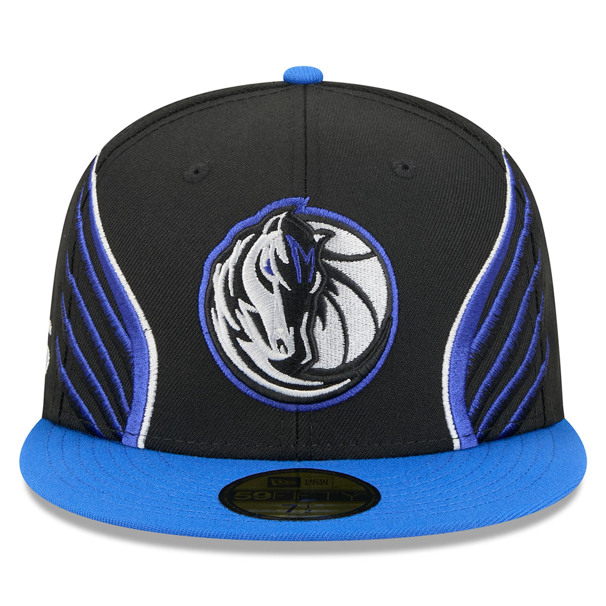 Men's Dallas Mavericks New Era Black 2025/26 City Edition Alternate 59FIFTY Fitted Hat
