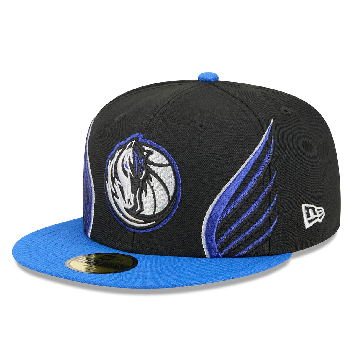 Men's Dallas Mavericks New Era Black 2025/26 City Edition Alternate 59FIFTY Fitted Hat