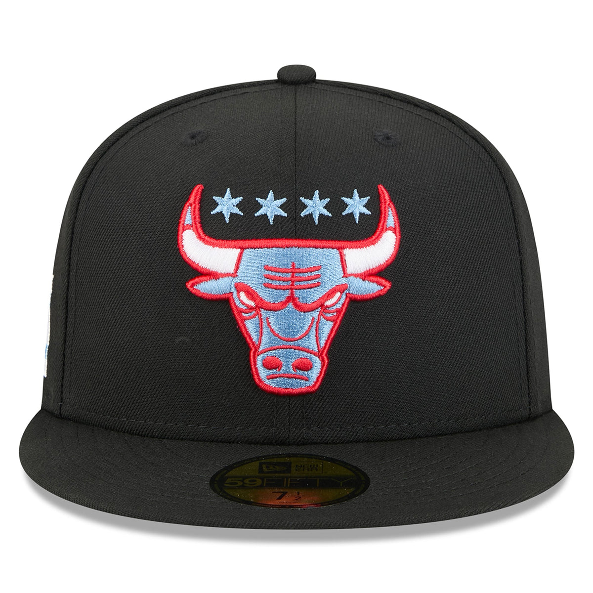 Men's Chicago Bulls New Era Black 2025/26 City Edition Alternate 59FIFTY Fitted Hat