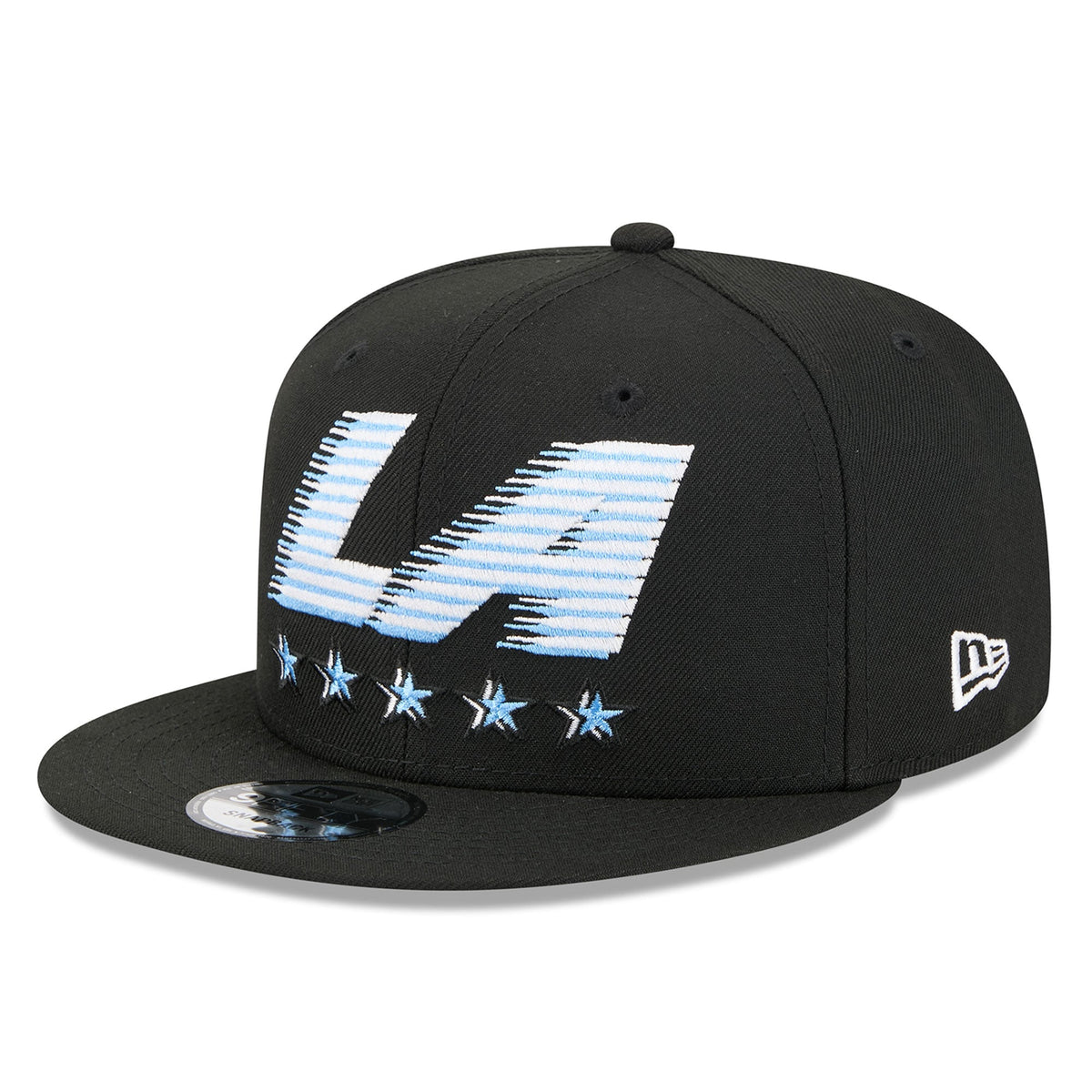 Men's LA Clippers New Era Black 2025/26 City Edition Alternate 9FIFTY Snapback Hat