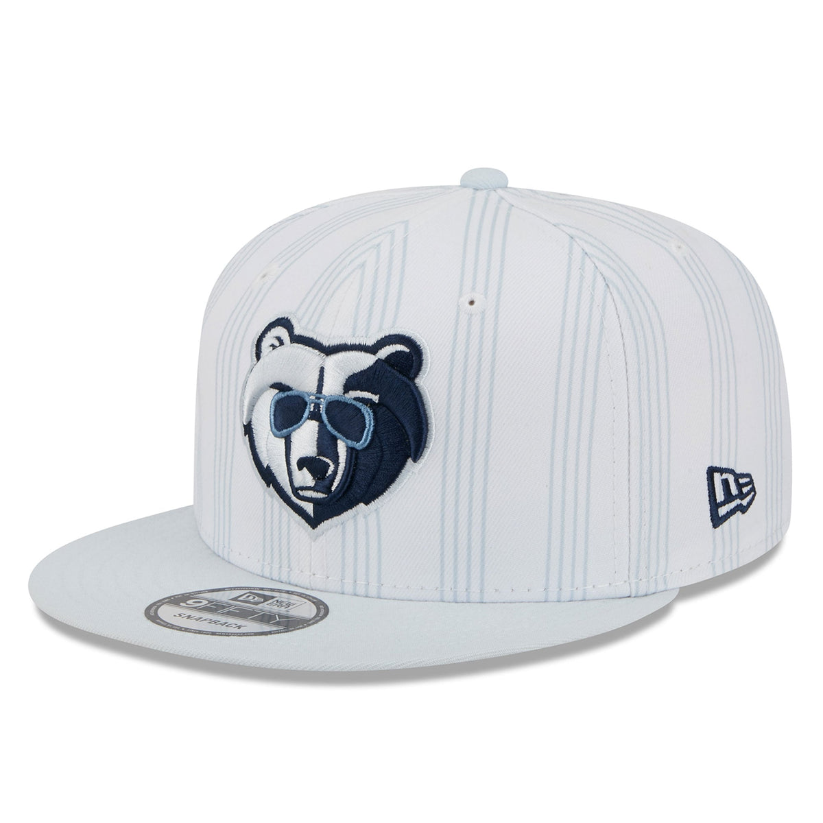 Men's Memphis Grizzlies New Era White 2025/26 City Edition Alternate 9FIFTY Snapback Hat