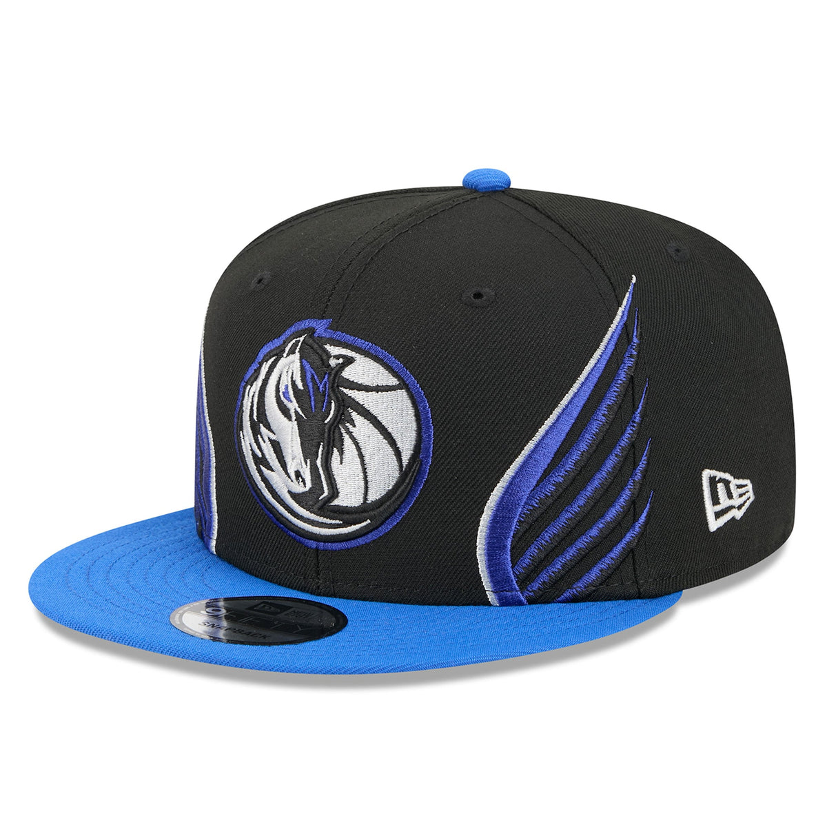 Men's Dallas Mavericks New Era Black 2025/26 City Edition Alternate 9FIFTY Snapback Hat