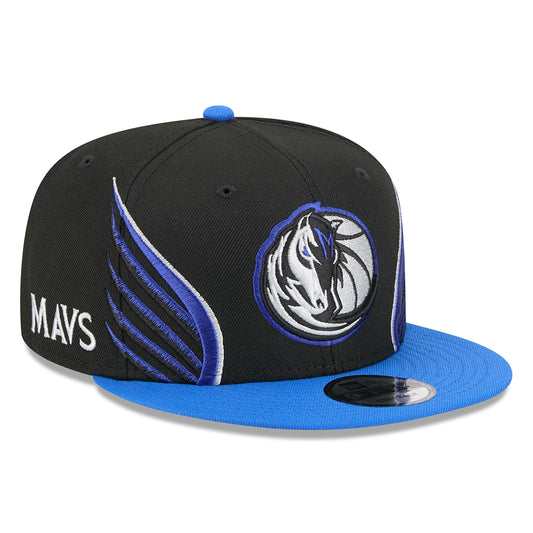 Men's Dallas Mavericks New Era Black 2025/26 City Edition Alternate 9FIFTY Snapback Hat