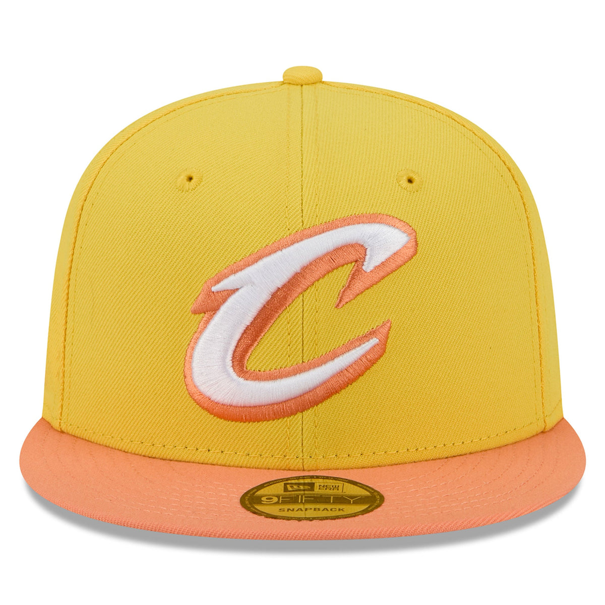 Men's Cleveland Cavaliers New Era Gold 2025/26 City Edition Alternate 9FIFTY Snapback Hat