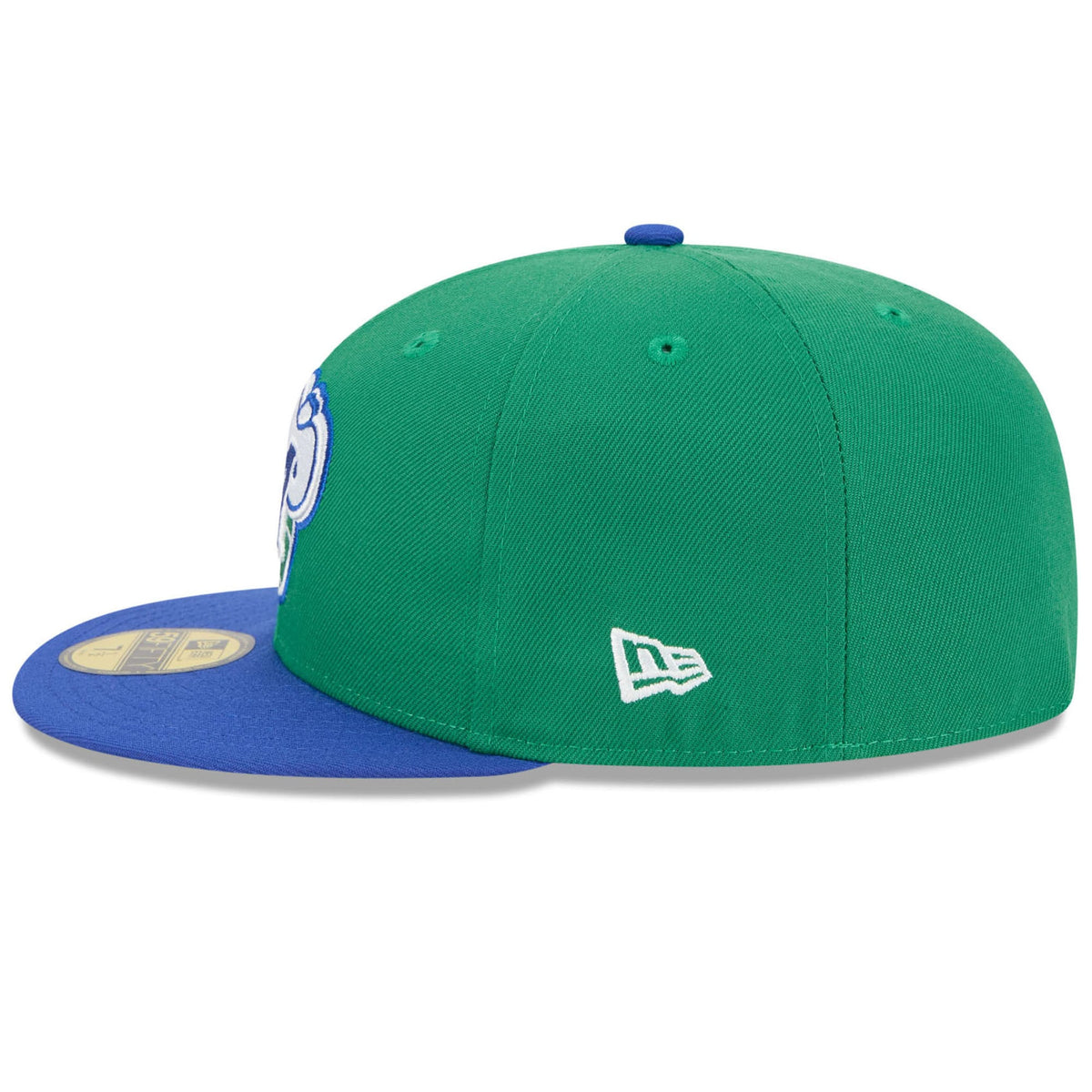 Men's Dallas Mavericks New Era Green/Blue 2025/26 Classic Edition Jersey Hook 59FIFTY Fitted Hat
