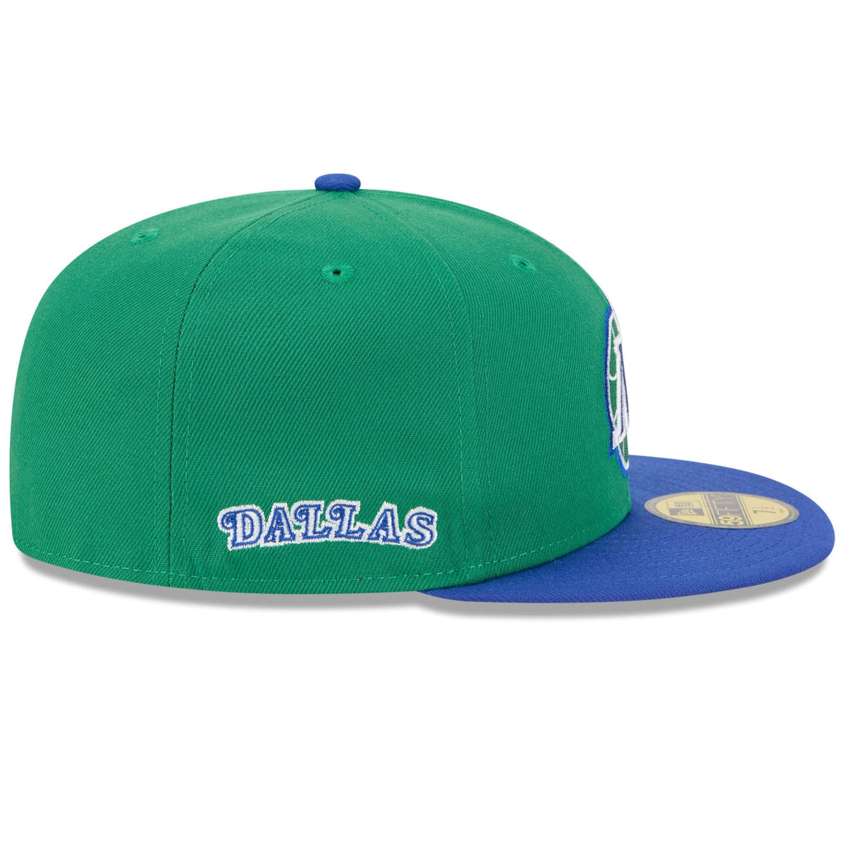 Men's Dallas Mavericks New Era Green/Blue 2025/26 Classic Edition Jersey Hook 59FIFTY Fitted Hat