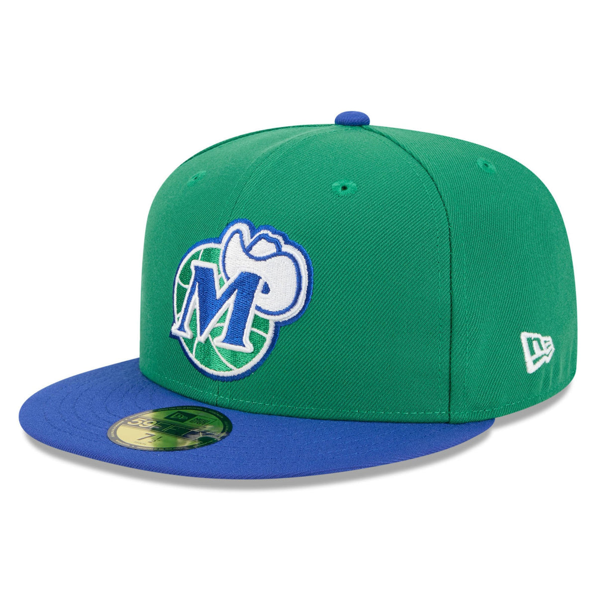 Men's Dallas Mavericks New Era Green/Blue 2025/26 Classic Edition Jersey Hook 59FIFTY Fitted Hat