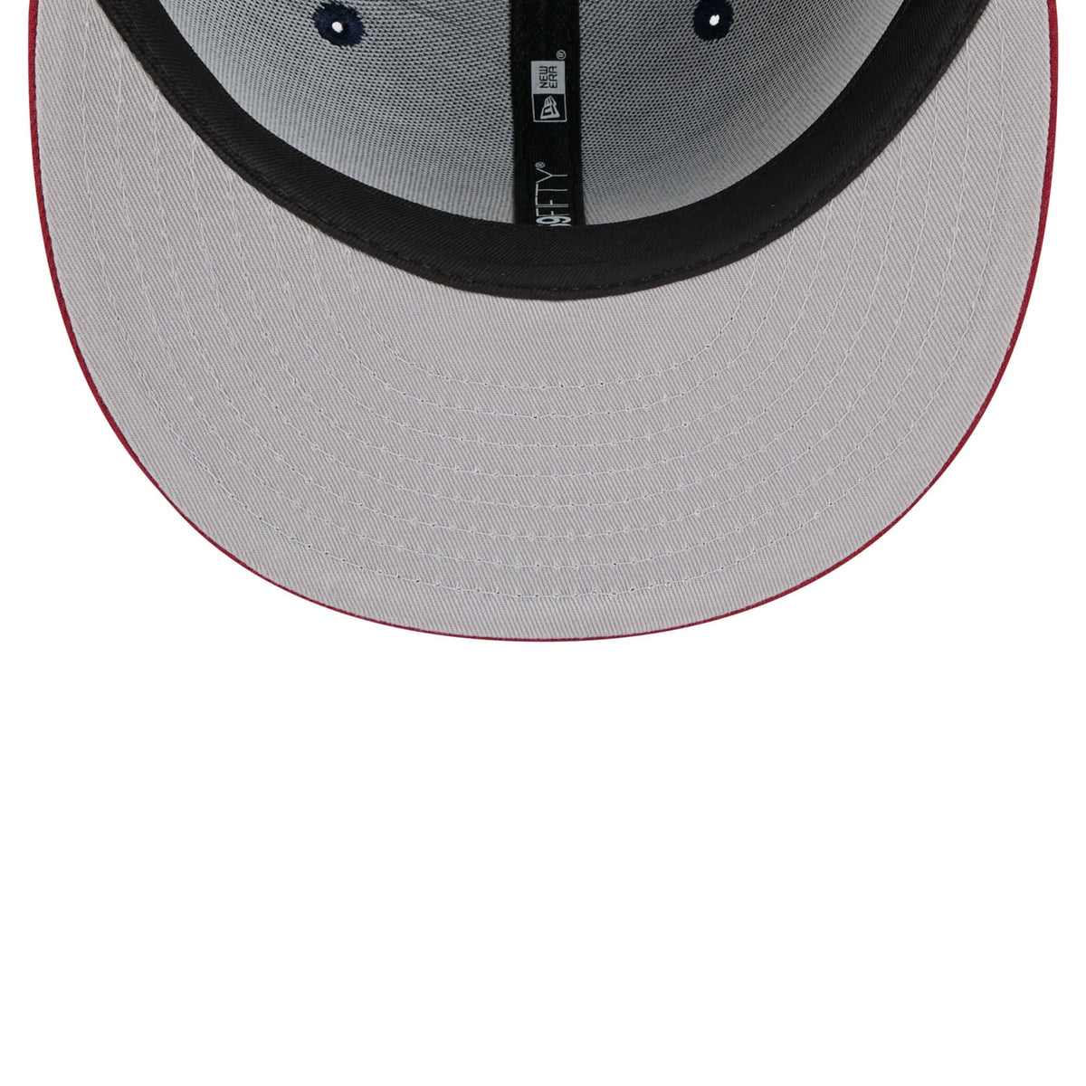 Men's Cleveland Cavaliers New Era Navy/Red 2025/26 Classic Edition Jersey Hook 59FIFTY Fitted Hat