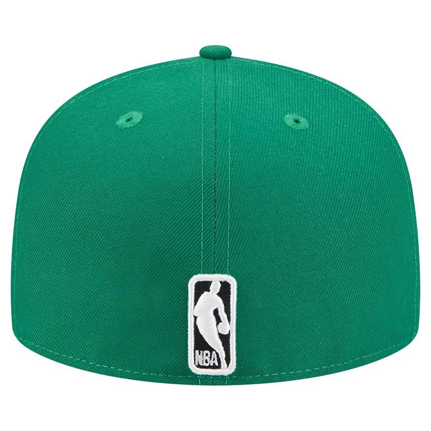Men's Boston Celtics New Era Kelly Green/Black Break 59FIFTY Fitted Hat