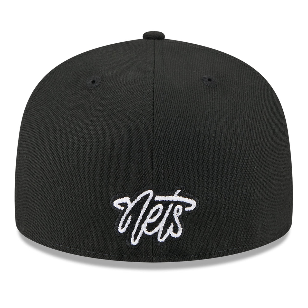 Men's Brooklyn Nets  New Era White/Black 2025 NBA Tip Off Split Panel 59FIFTY Fitted Hat