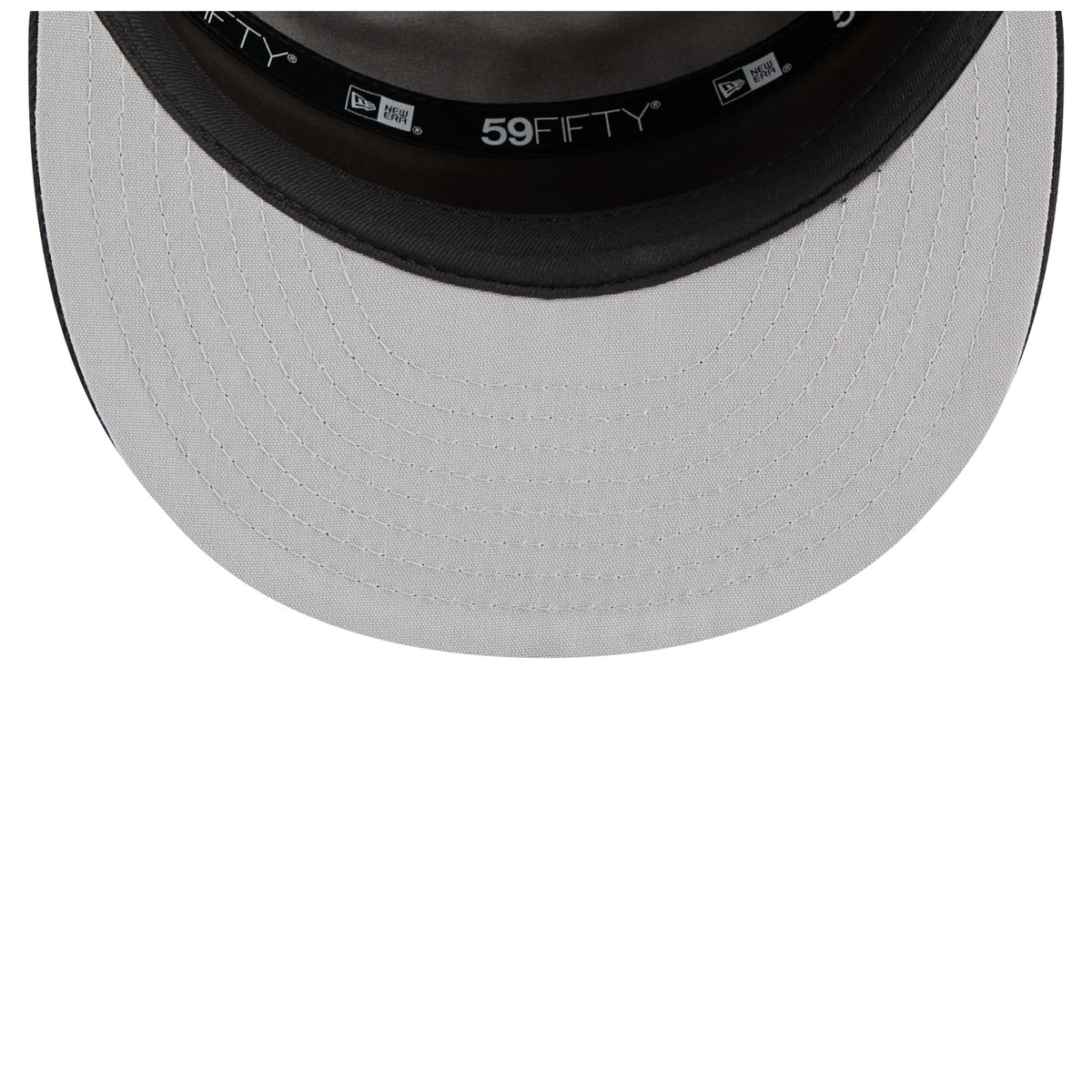 Men's Brooklyn Nets  New Era White/Black 2025 NBA Tip Off Split Panel 59FIFTY Fitted Hat