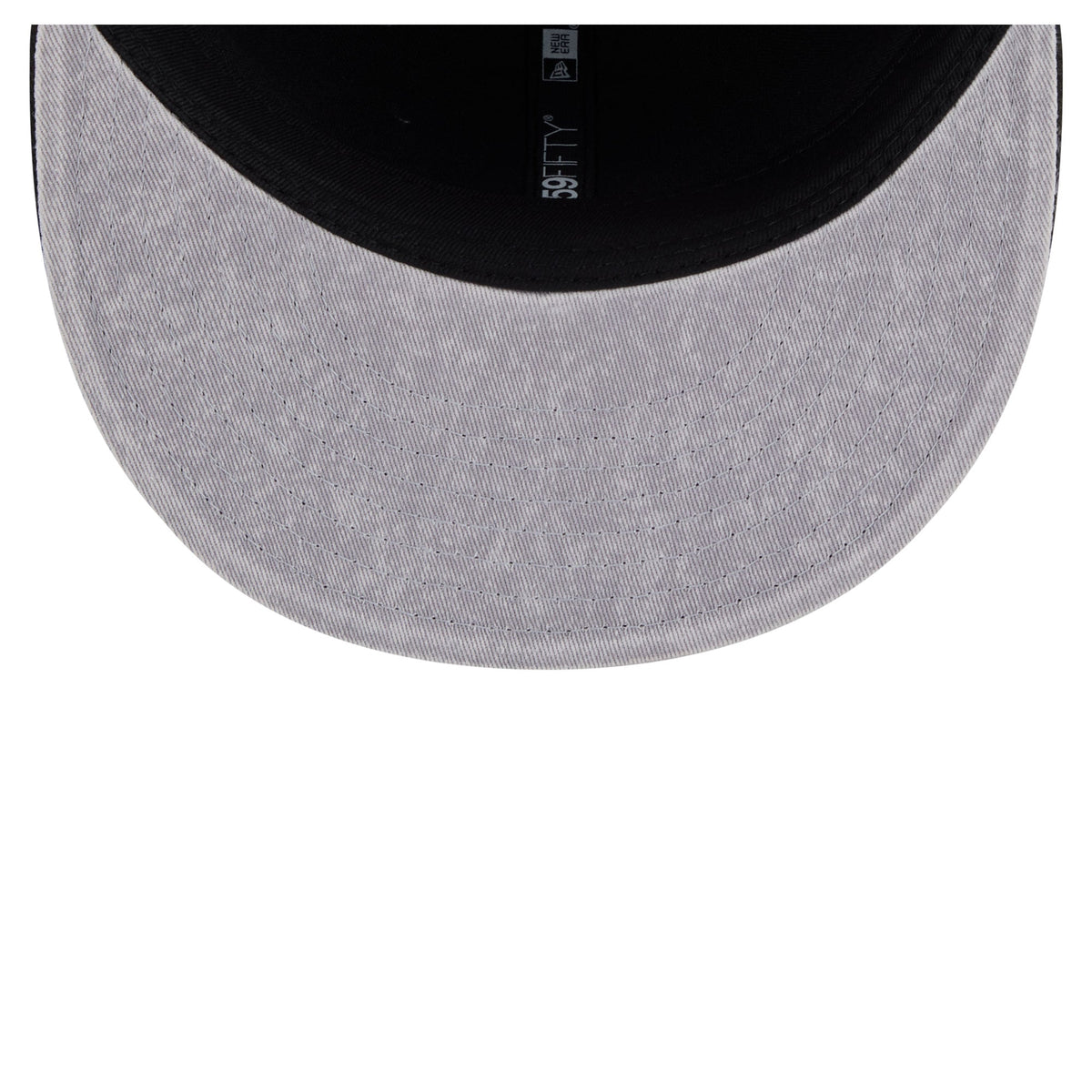 Men's Brooklyn Nets New Era Gray/Black Washed 59FIFTY Fitted Hat