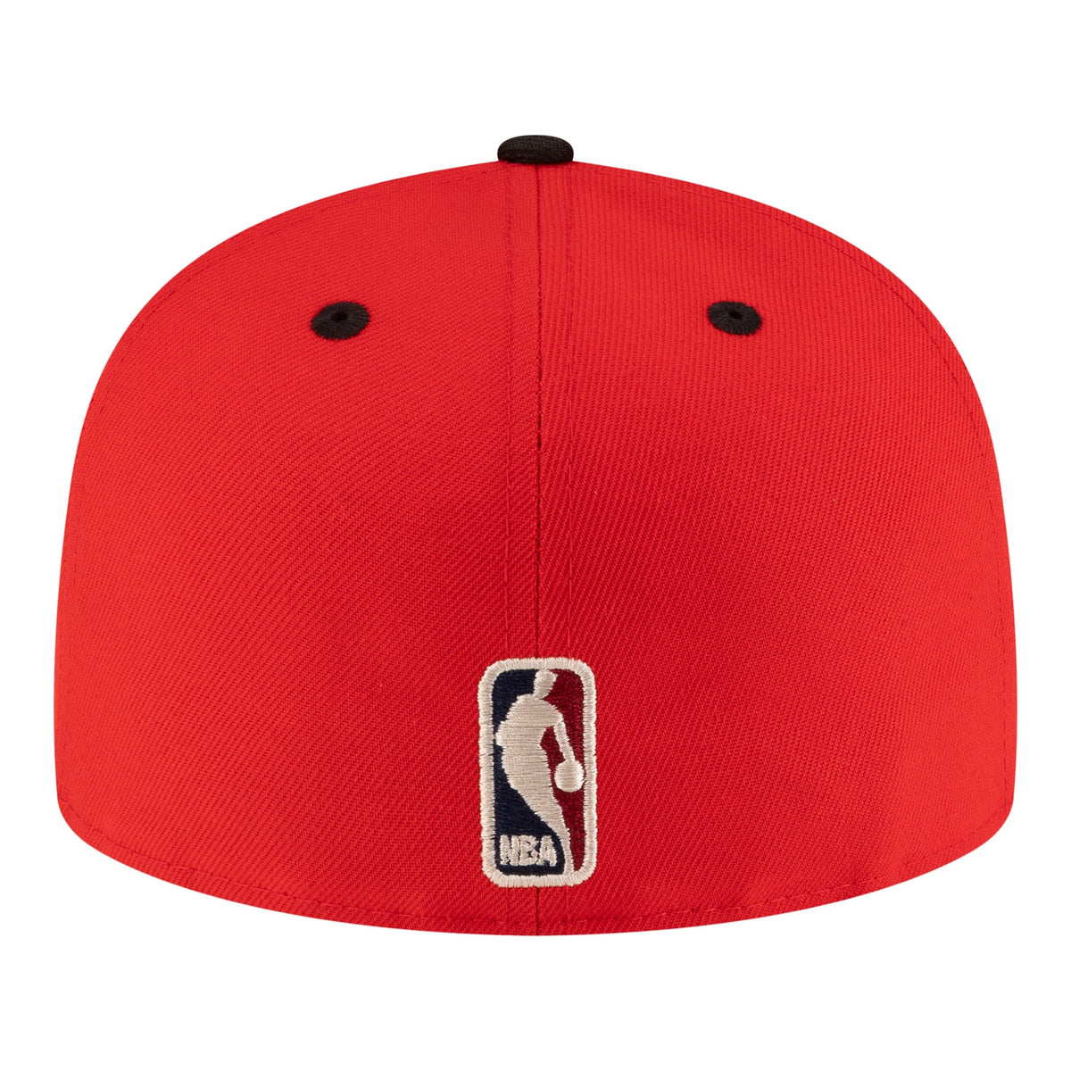 Men's Chicago Bulls  New Era Red/Black 80s Throwback 59FIFTY Fitted Hat