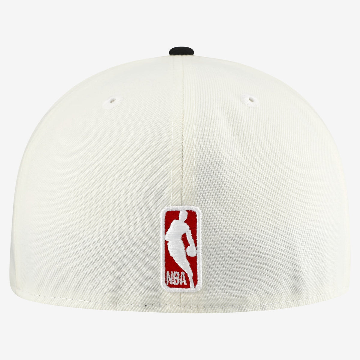 Men's Chicago Bulls  New Era White/Black Chrome 59FIFTY Fitted Hat