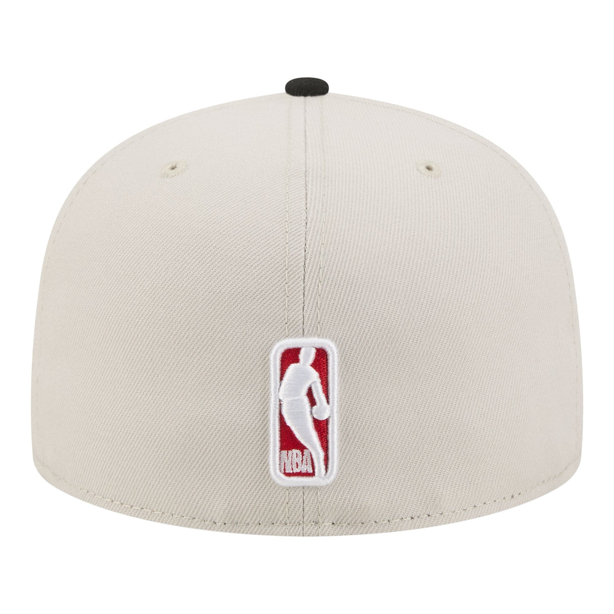 Men's Chicago Bulls  New Era Tan/Black Localized City Icon 59FIFTY Fitted Hat