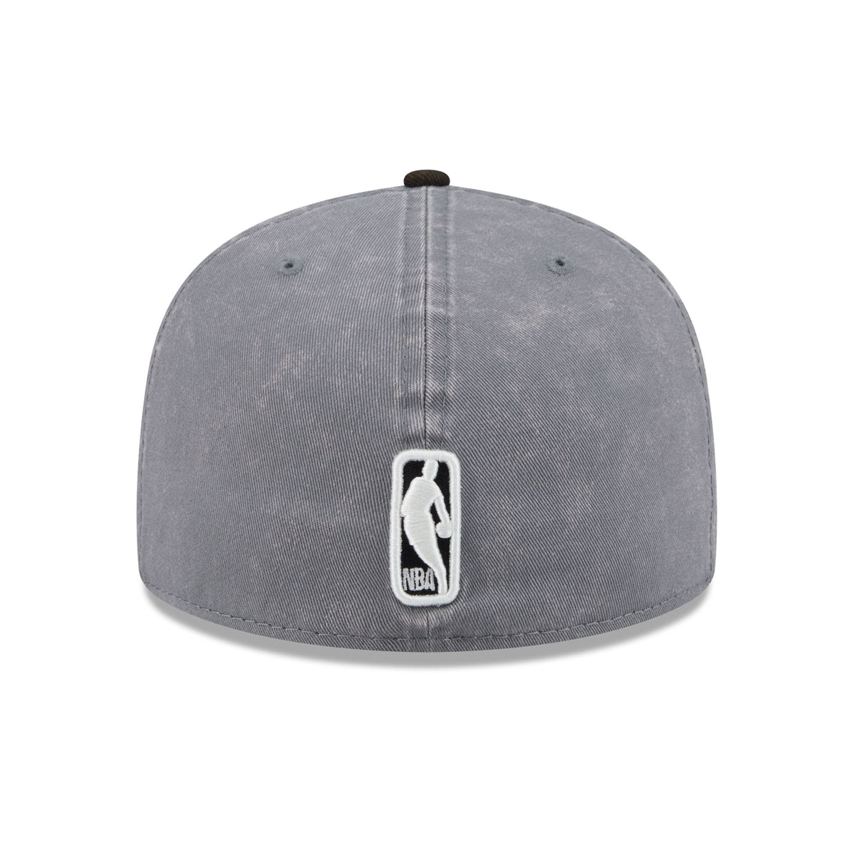 Men's Denver Nuggets New Era Gray/Black Washed 59FIFTY Fitted Hat