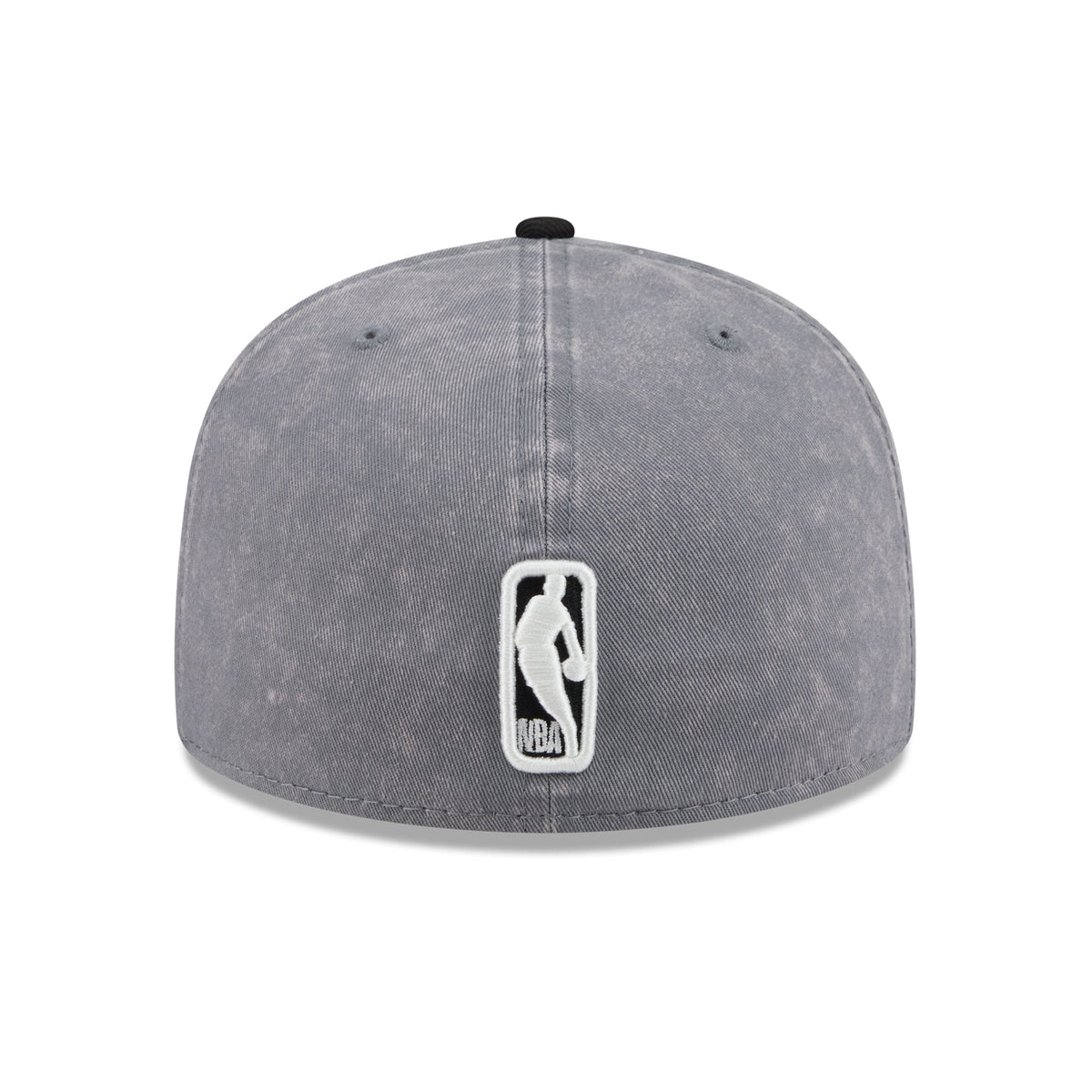 Men's Detroit Pistons New Era Gray/Black Washed 59FIFTY Fitted Hat