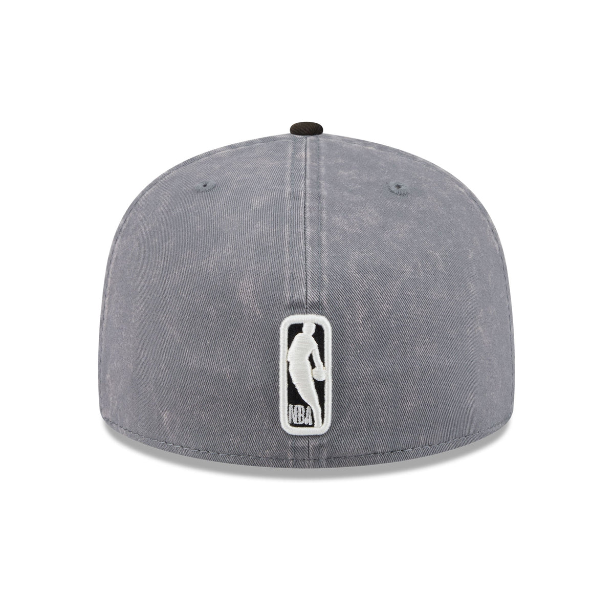 Men's Golden State Warriors New Era Gray/Black Washed 59FIFTY Fitted Hat