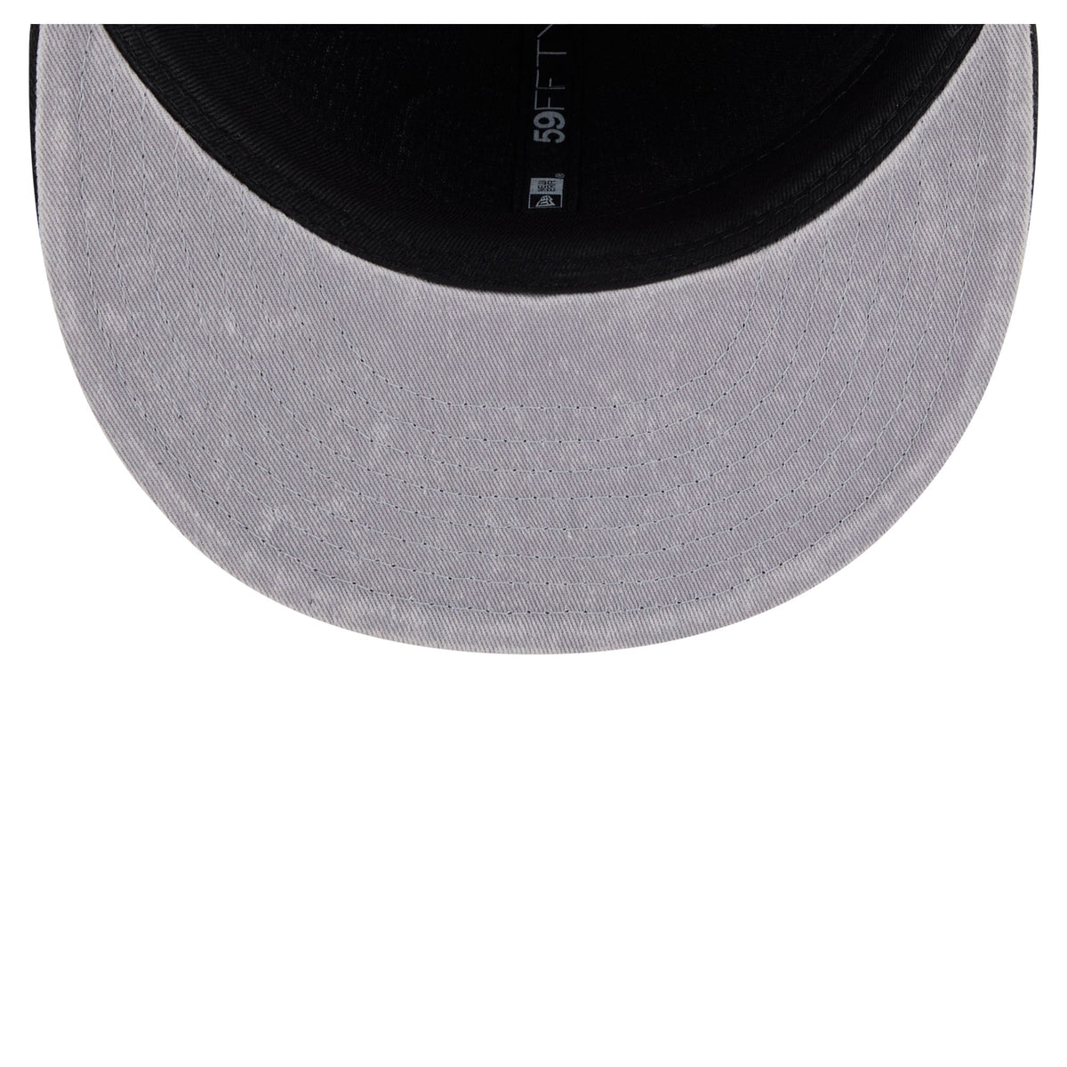 Men's Indiana Pacers New Era Gray/Black Washed 59FIFTY Fitted Hat