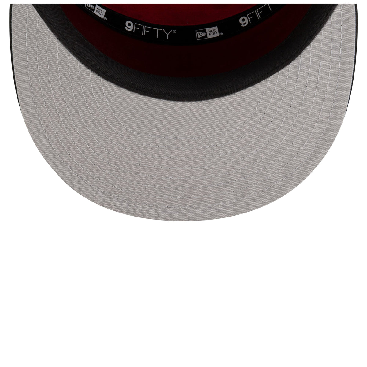 Men's Miami Heat  New Era White/Black 2025 NBA Tip Off Split Panel 9FIFTY Snapback Hat