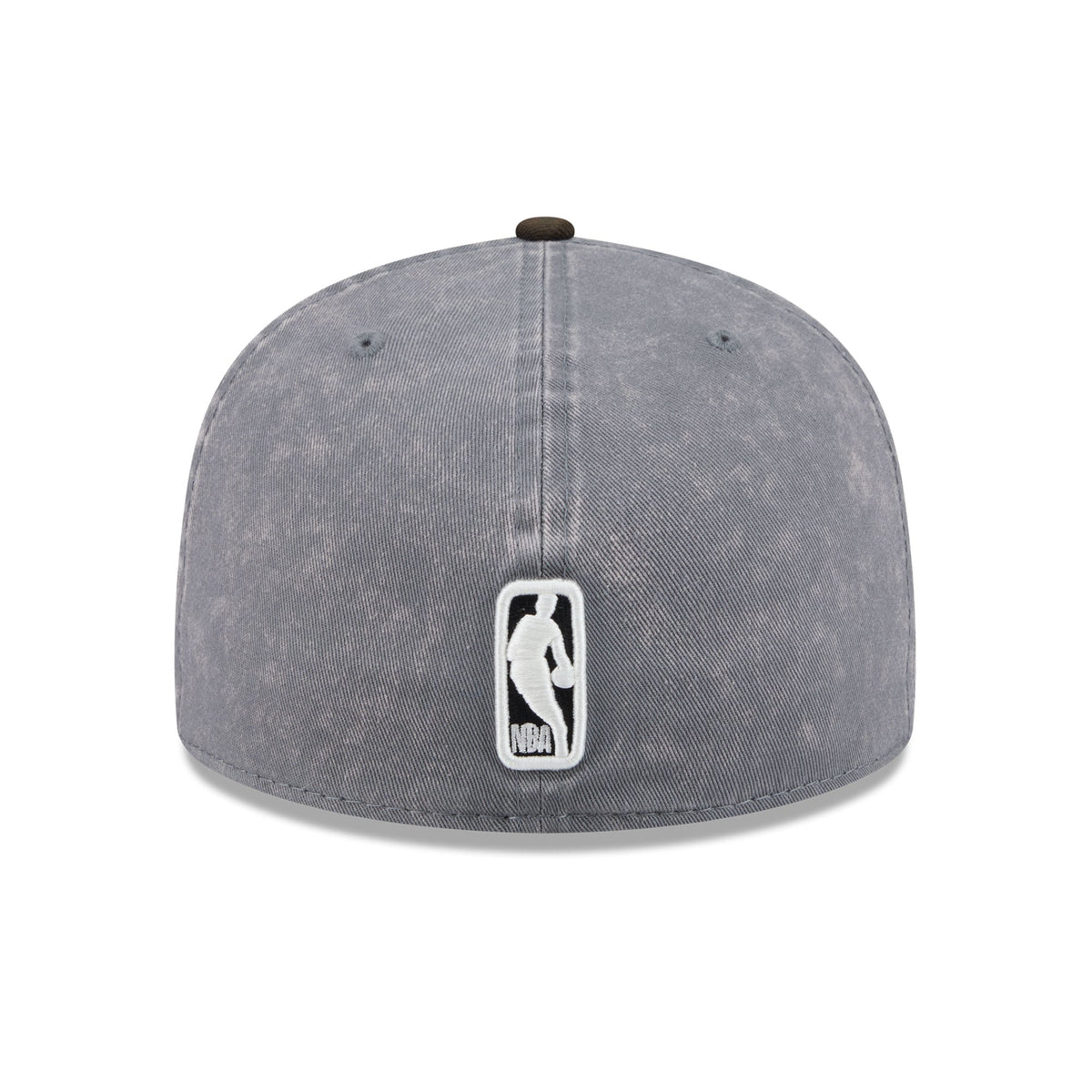 Men's Milwaukee Bucks New Era Gray/Black Washed 59FIFTY Fitted Hat