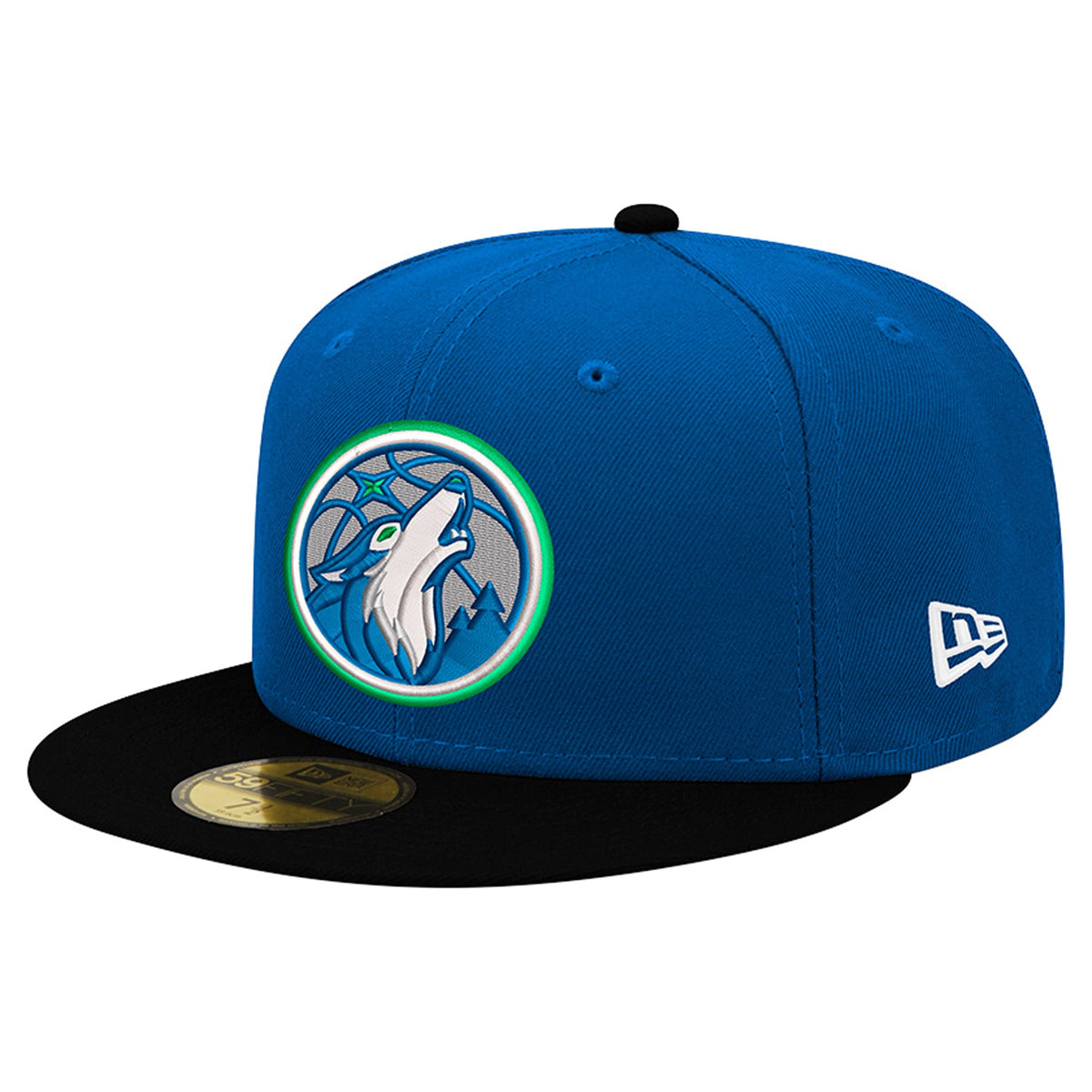 Men's Minnesota Timberwolves New Era Blue/Black 59FIFTY Fitted Hat
