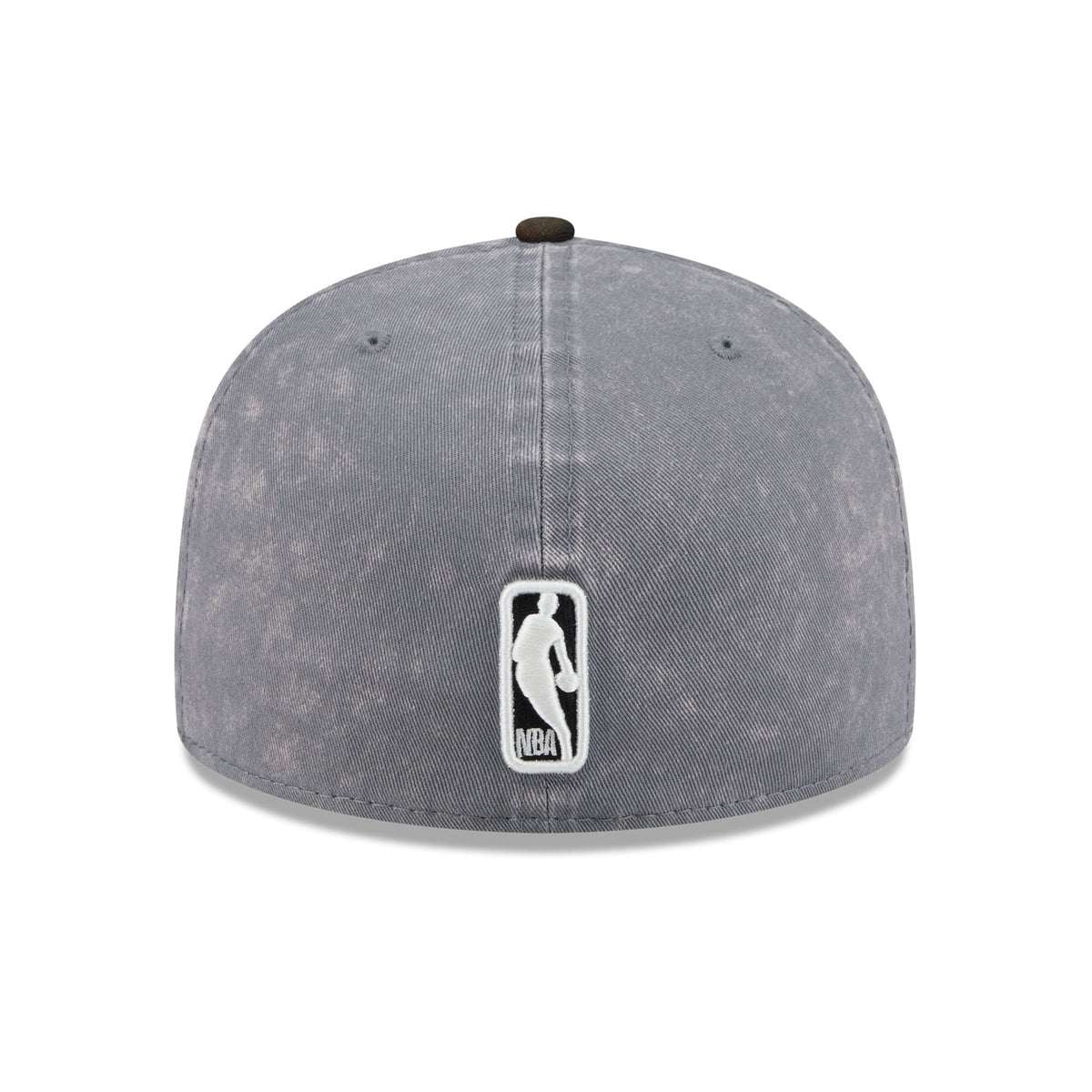 Men's Minnesota Timberwolves New Era Gray/Black Washed 59FIFTY Fitted Hat