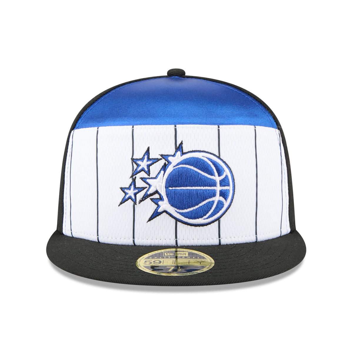 Men's Orlando Magic  New Era White/Black 2025 NBA Tip Off Split Panel 59FIFTY Fitted Hat