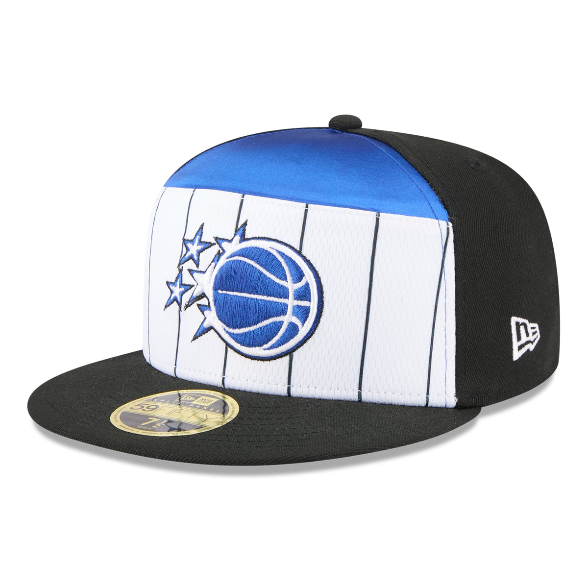 Men's Orlando Magic  New Era White/Black 2025 NBA Tip Off Split Panel 59FIFTY Fitted Hat