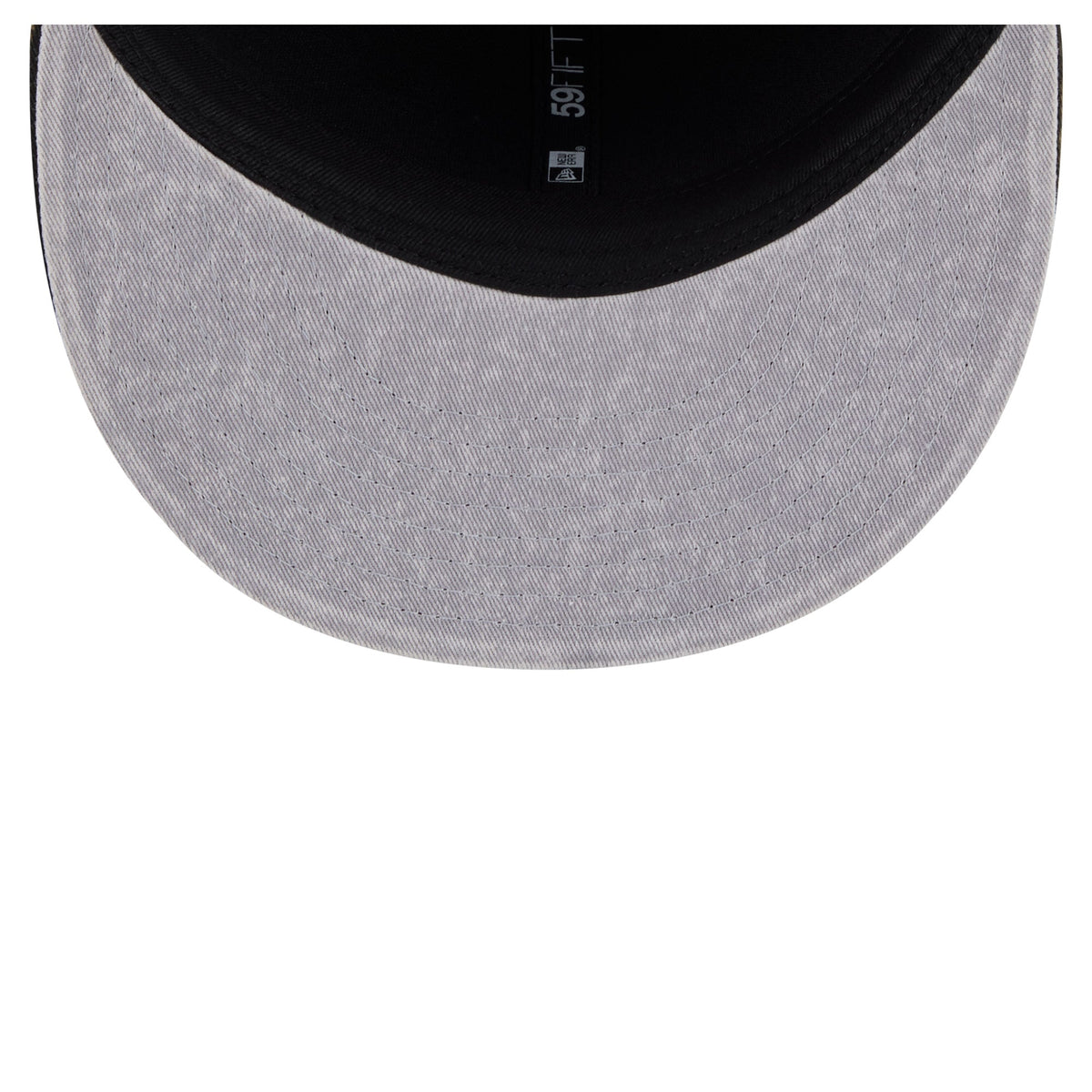 Men's Phoenix Suns New Era Gray/Black Washed 59FIFTY Fitted Hat