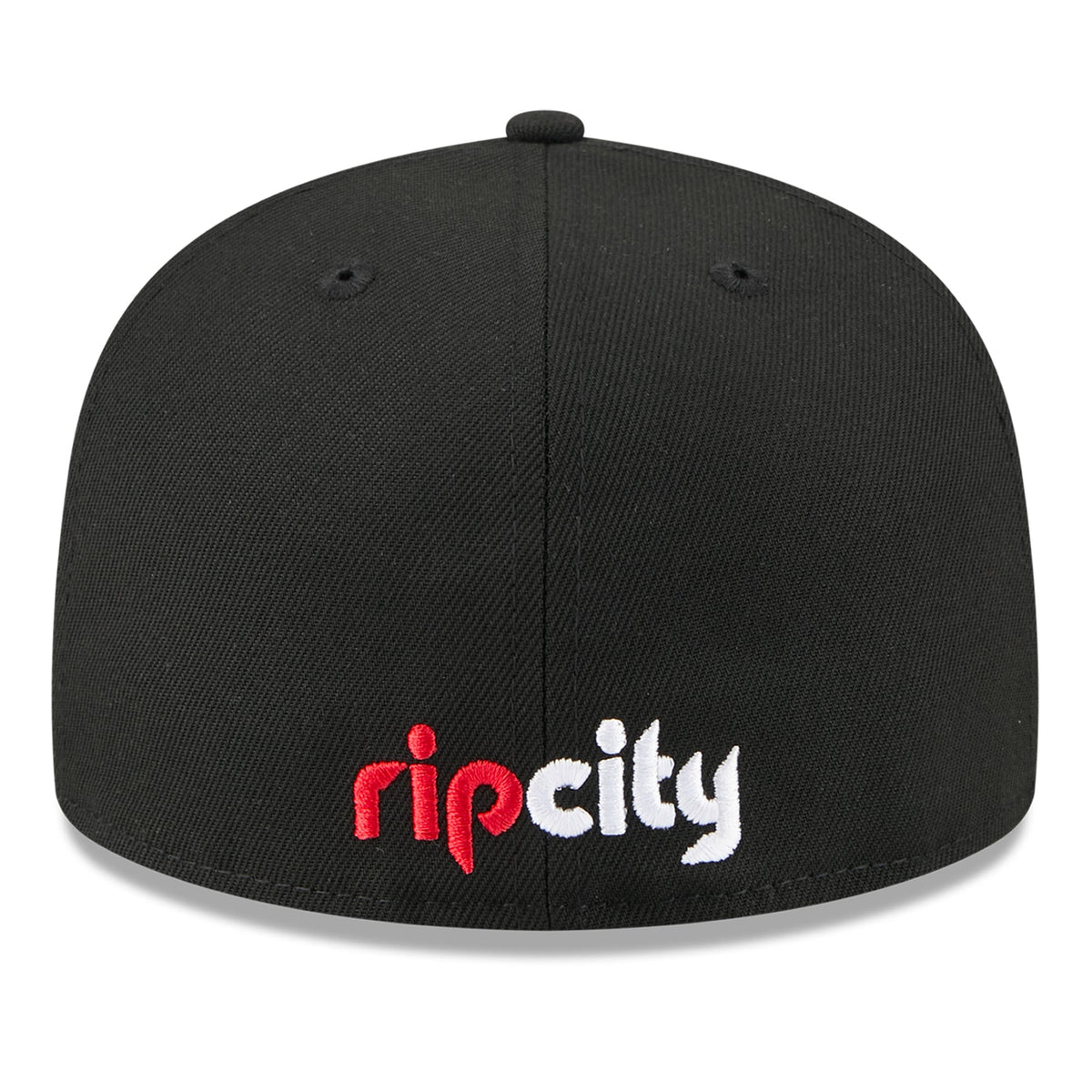 Men's Portland Trail Blazers  New Era White/Black 2025 NBA Tip Off Split Panel 59FIFTY Fitted Hat
