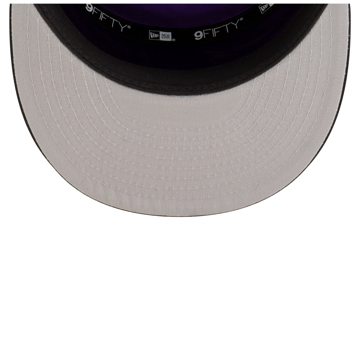 Men's Sacramento Kings  New Era White/Black 2025 NBA Tip Off Split Panel 9FIFTY Snapback Hat