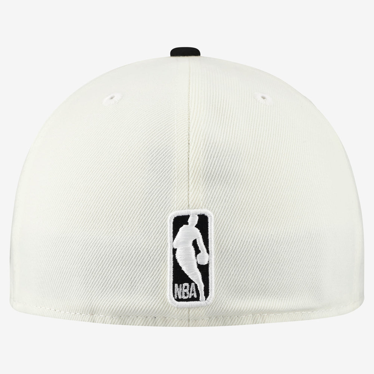 Men's San Antonio Spurs  New Era White/Black Chrome 59FIFTY Fitted Hat