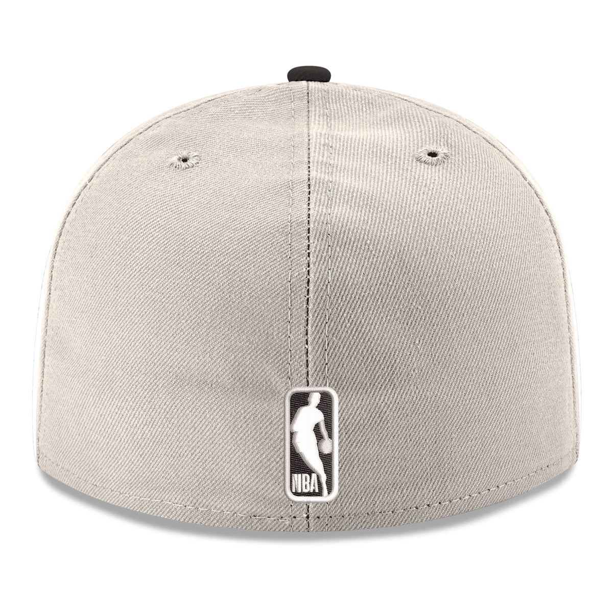 Men's Utah Jazz  New Era White/Black Chrome 59FIFTY Fitted Hat