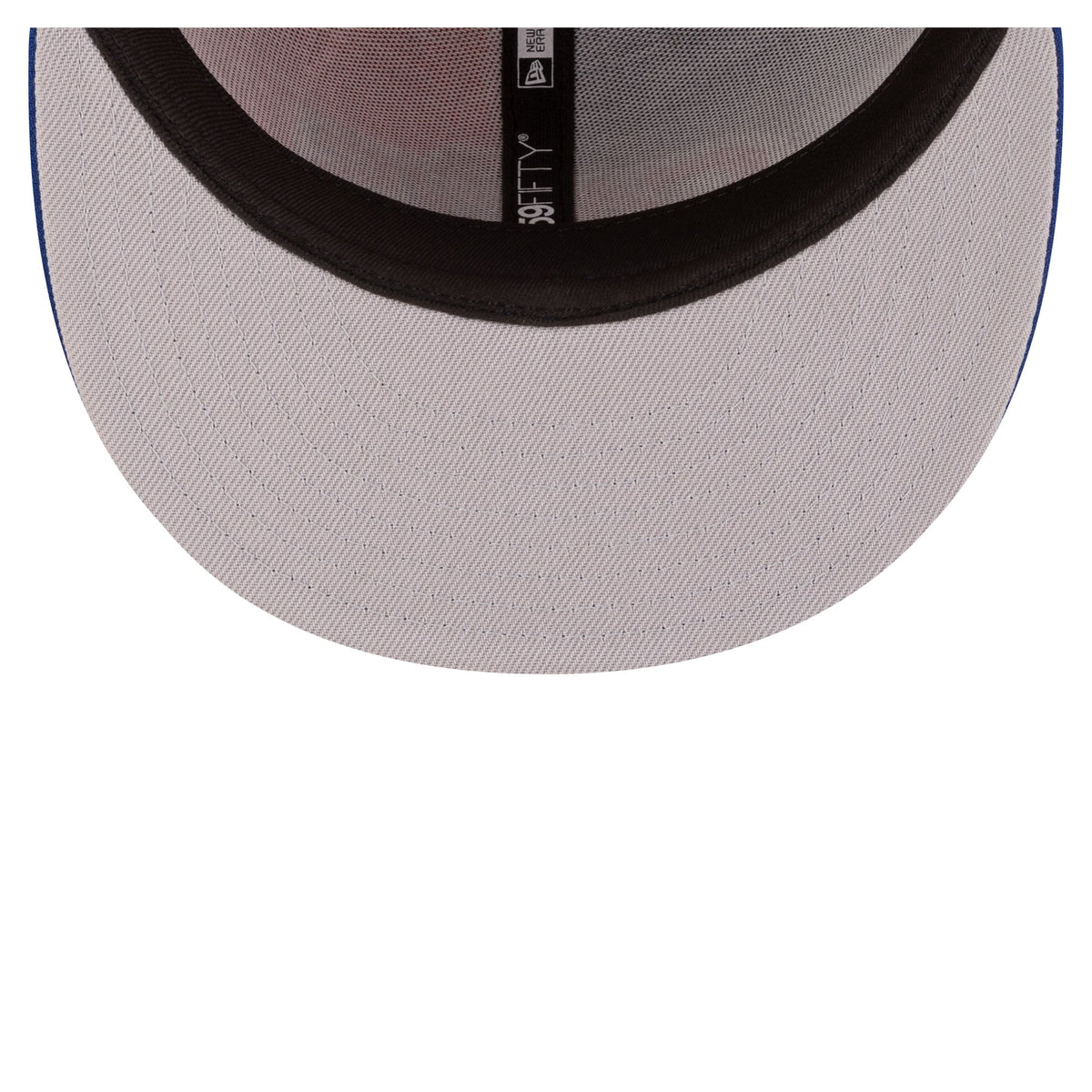 Men's Cleveland Cavaliers  New Era Orange/Blue 80s Throwback Pinwheel 59FIFTY Fitted Hat