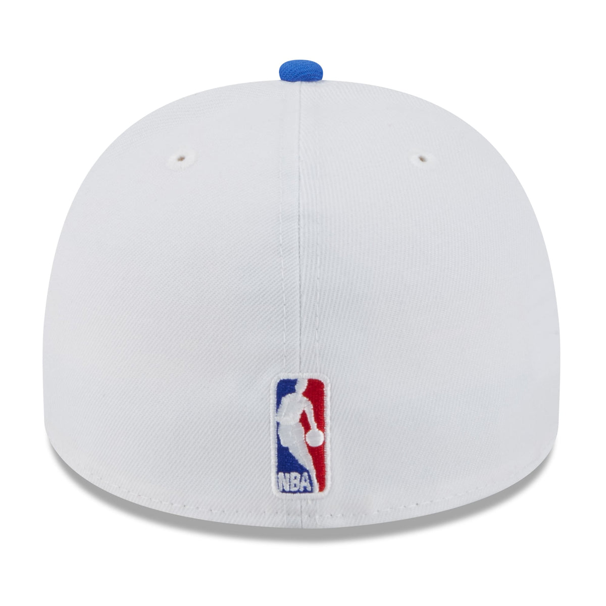 Men's Dallas Mavericks New Era White/Blue 2025 NBA Draft A-Frame 59FIFTY Fitted Hat