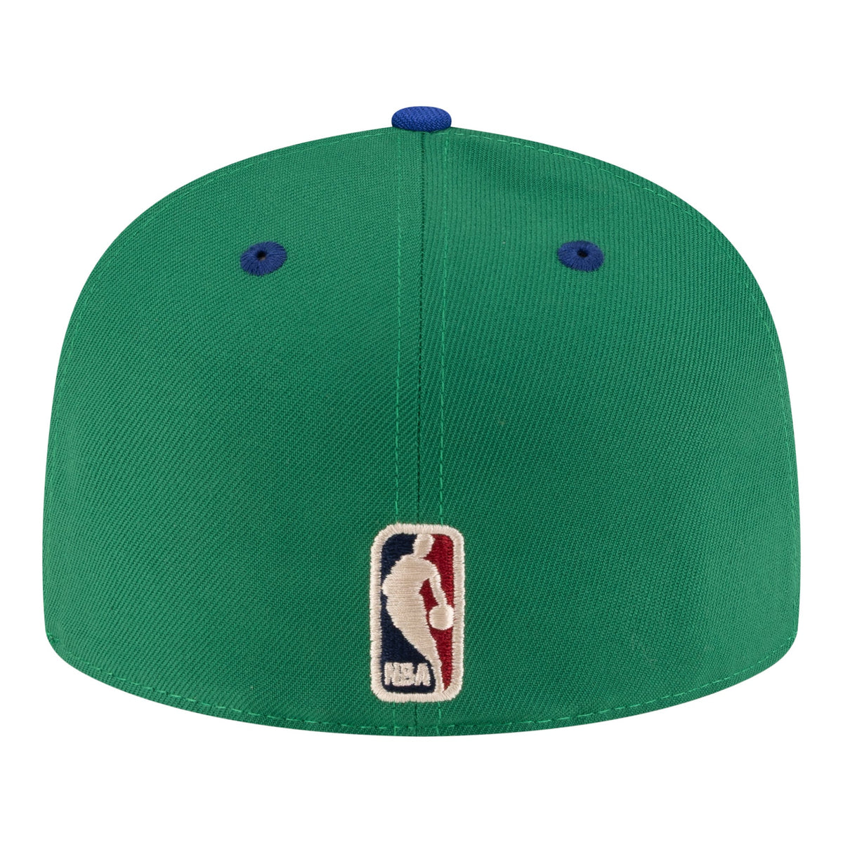 Men's Dallas Mavericks  New Era Green/Blue 80s Throwback 59FIFTY Fitted Hat