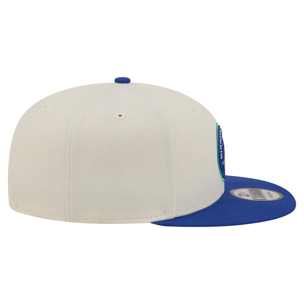 Men's Minnesota Timberwolves New Era White/Blue 9FIFTY Snapback Hat