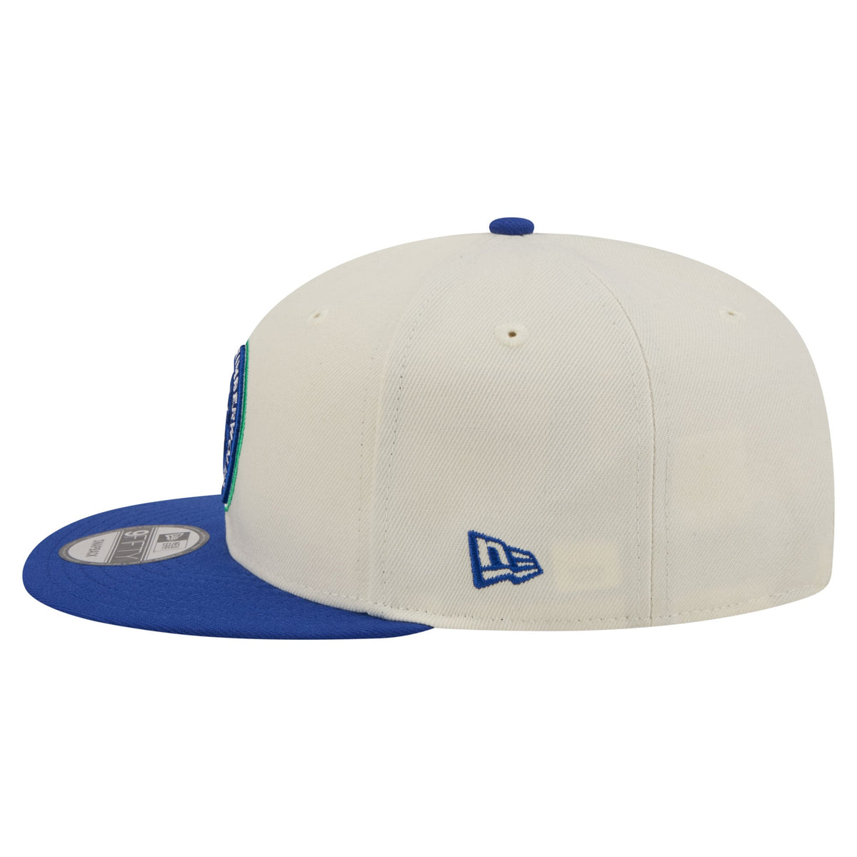 Men's Minnesota Timberwolves New Era White/Blue 9FIFTY Snapback Hat