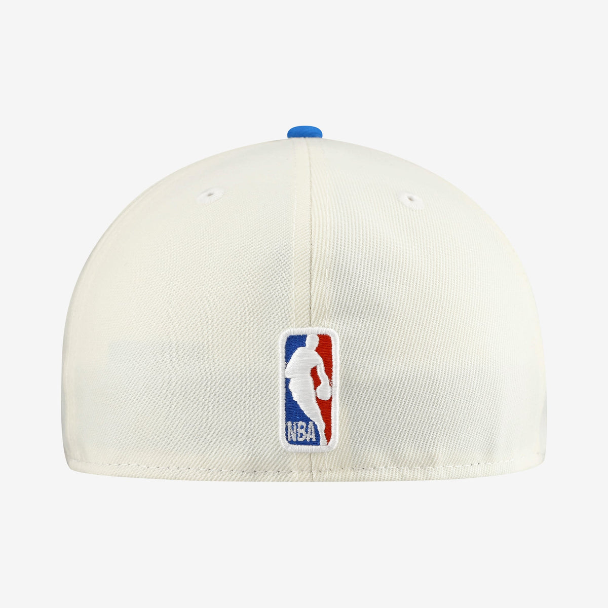 Men's Oklahoma City Thunder  New Era White/Blue Chrome 59FIFTY Fitted Hat