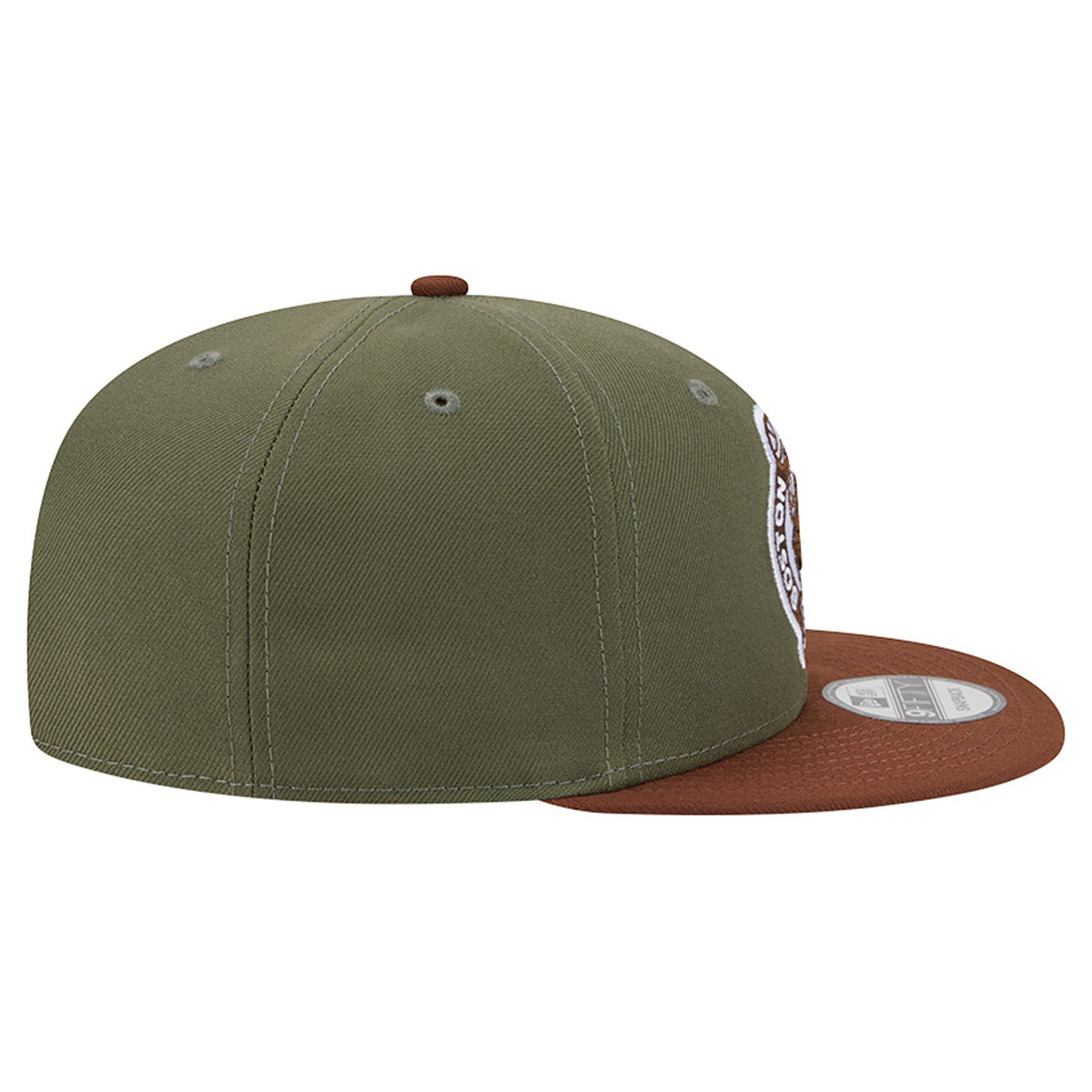 Men's Boston Celtics  New Era Green/Brown Color Pack 9FIFTY Snapback Hat