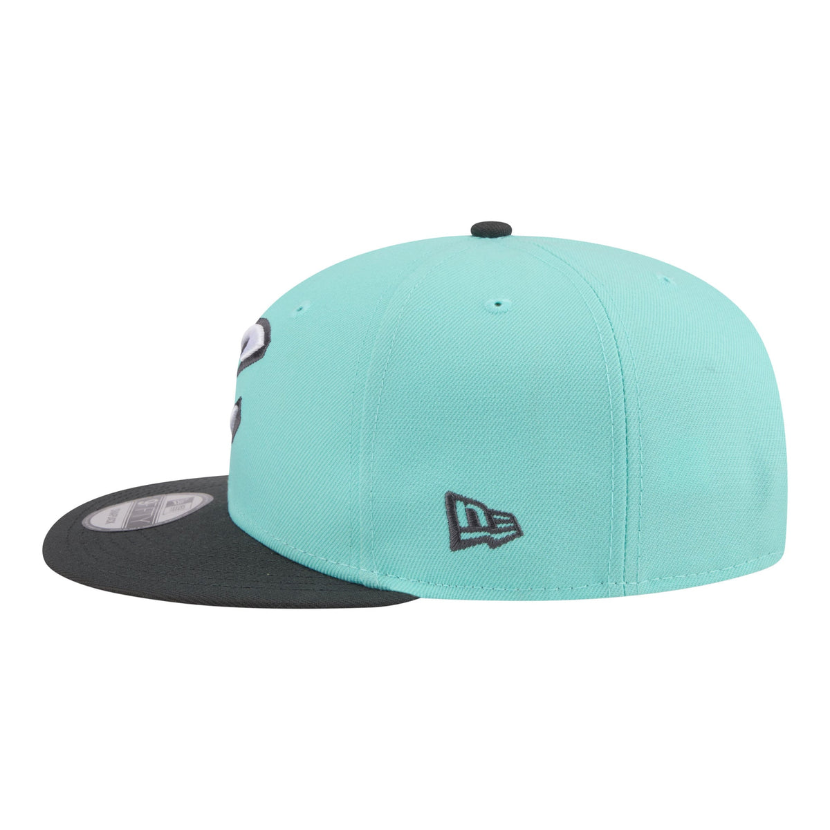 Men's Cleveland Cavaliers New Era Turquoise/Charcoal Color Pack Two-Tone 9FIFTY Snapback Hat