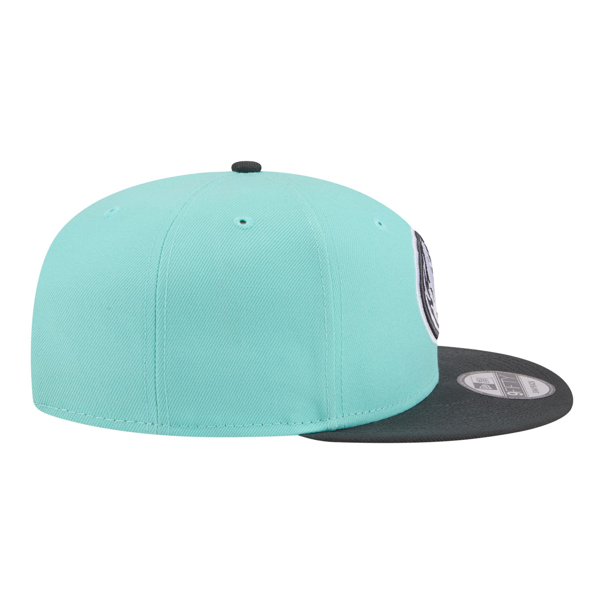 Men's Dallas Mavericks New Era Turquoise/Charcoal Color Pack Two-Tone 9FIFTY Snapback Hat